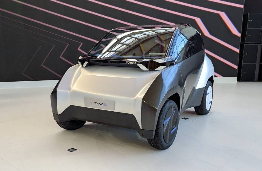 Toyota FT-Me: La respuesta futurista de Toyota a los microcoches eléctricos