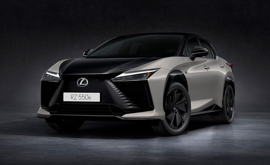 Lexus RZ 550e F SPORT: El SUV eléctrico que combina potencia, deportividad y tecnología